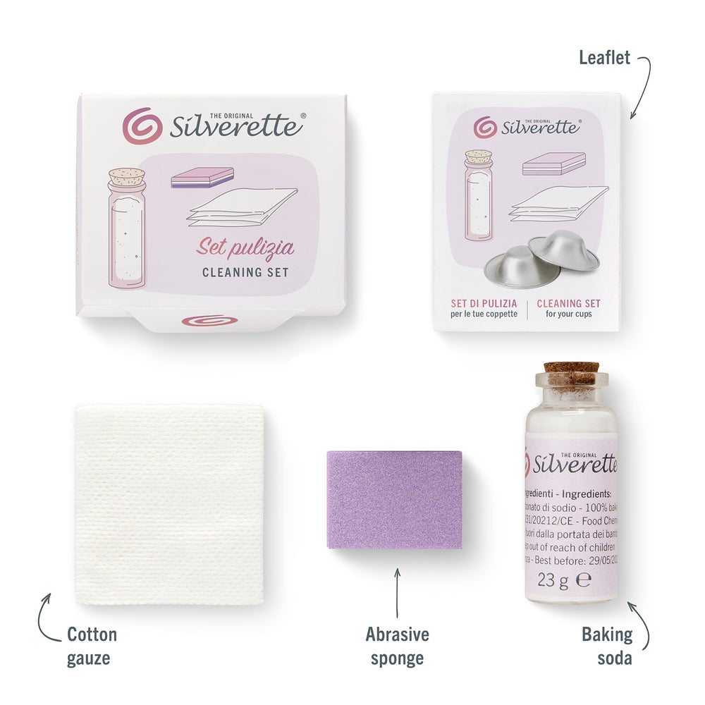 Silverette - Cleaning Kit For Nursing Cups - Silverette-apac